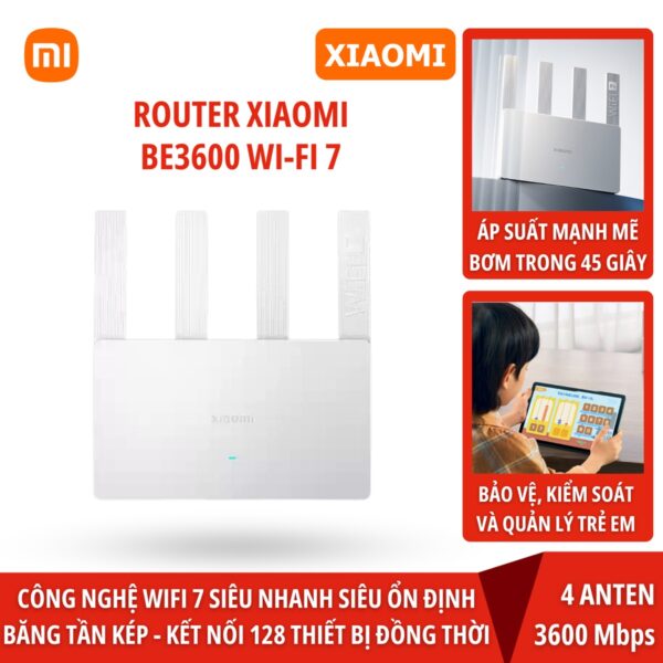Bộ phát wifi Xiaomi Router Mi Router BE3600 2.5G