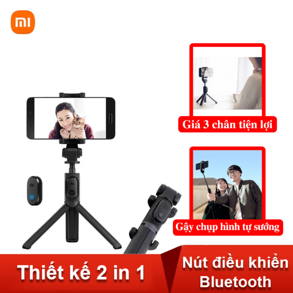 Gậy tự sướng Xiaomi giá ba chân