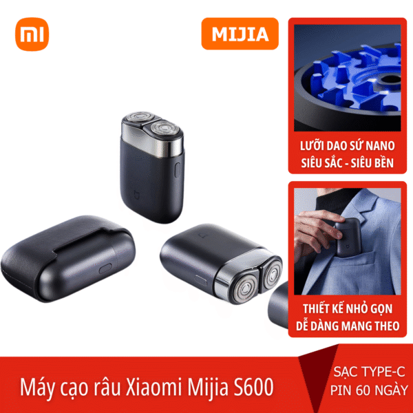 Máy cạo râu mini Xiaomi Mijia S600