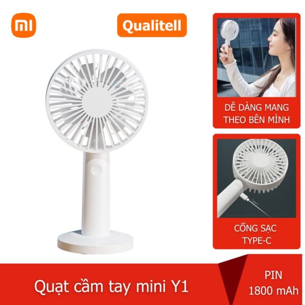Quạt tích điện cầm tay Xiaomi Qualitell ZS6001 Y1
